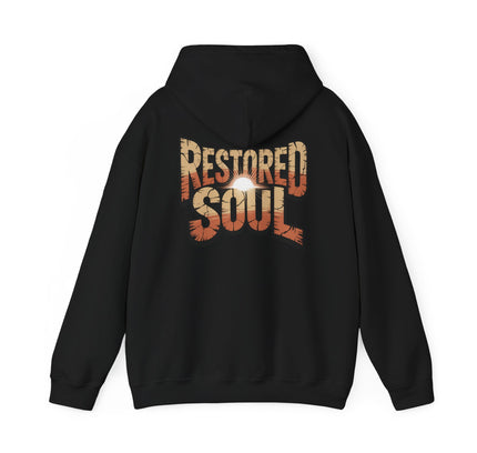 Restored Soul Hoodie — Inspirational Graphic Hooded Sweatshirt