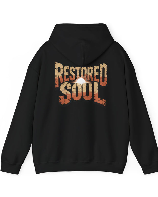 Restored Soul Hoodie — Inspirational Graphic Hooded Sweatshirt