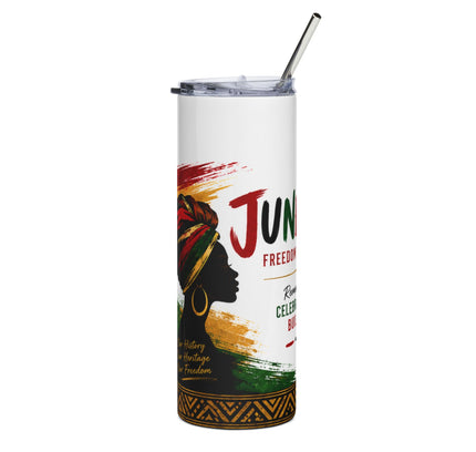 Juneteenth 20oz Stainless Steel Tumbler - Celebration Drinkware