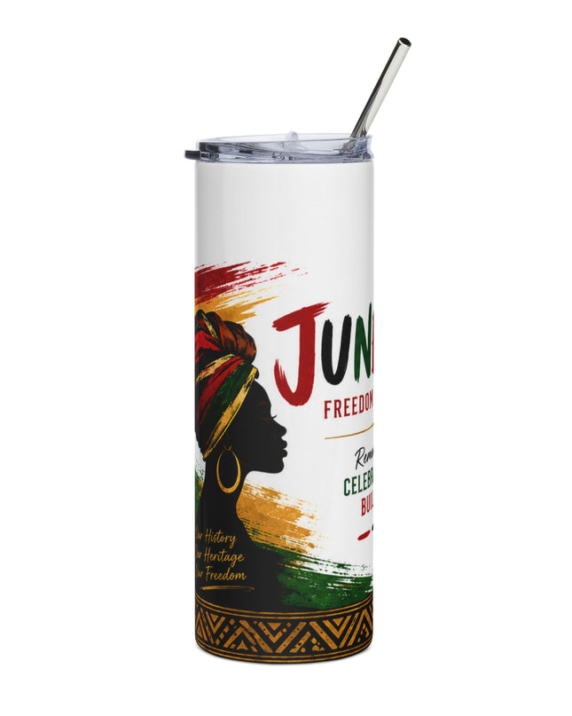 Juneteenth 20oz Stainless Steel Tumbler - Celebration Drinkware