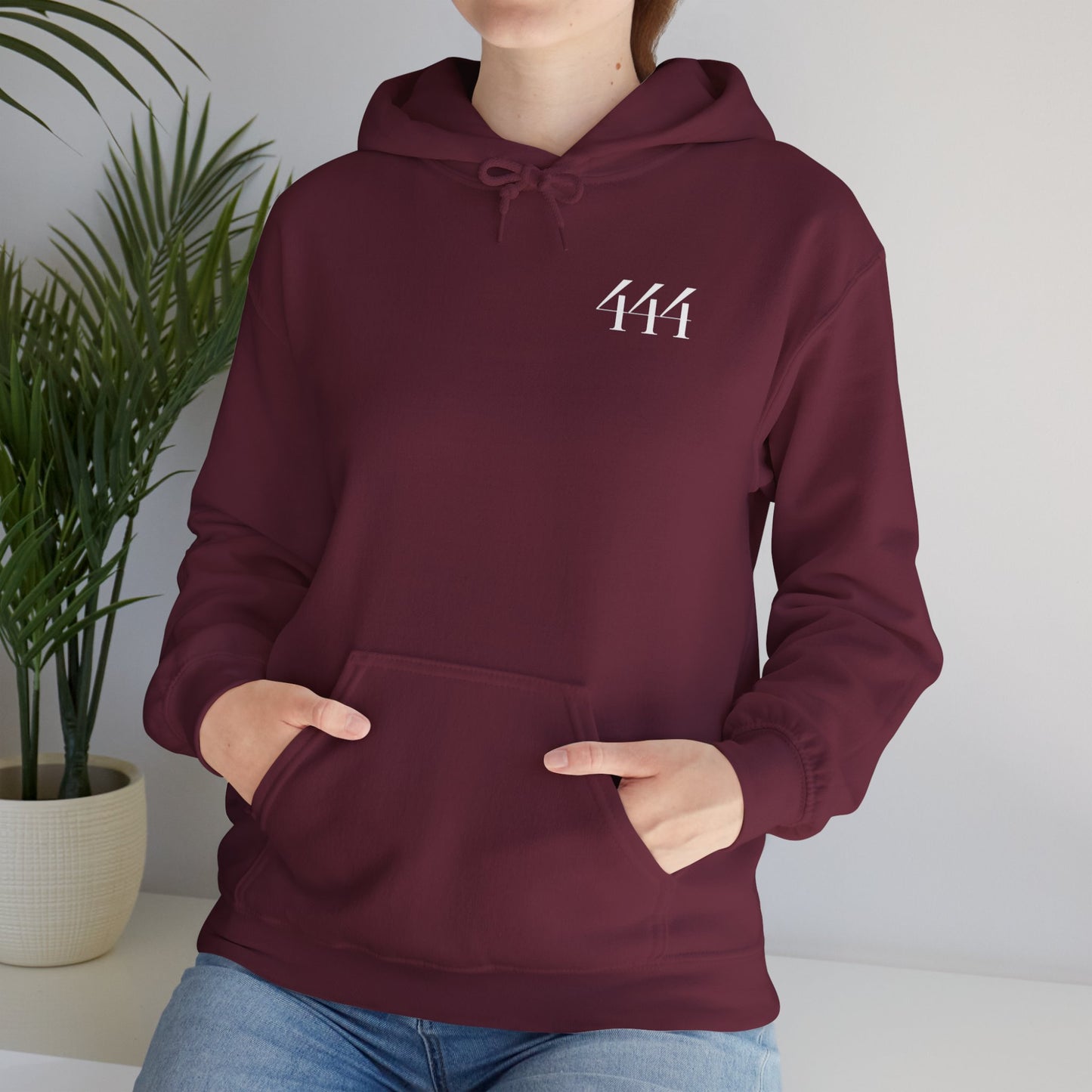 444 Angel Number Hoodie | Unisex Heavy Blend™ Sweatshirt