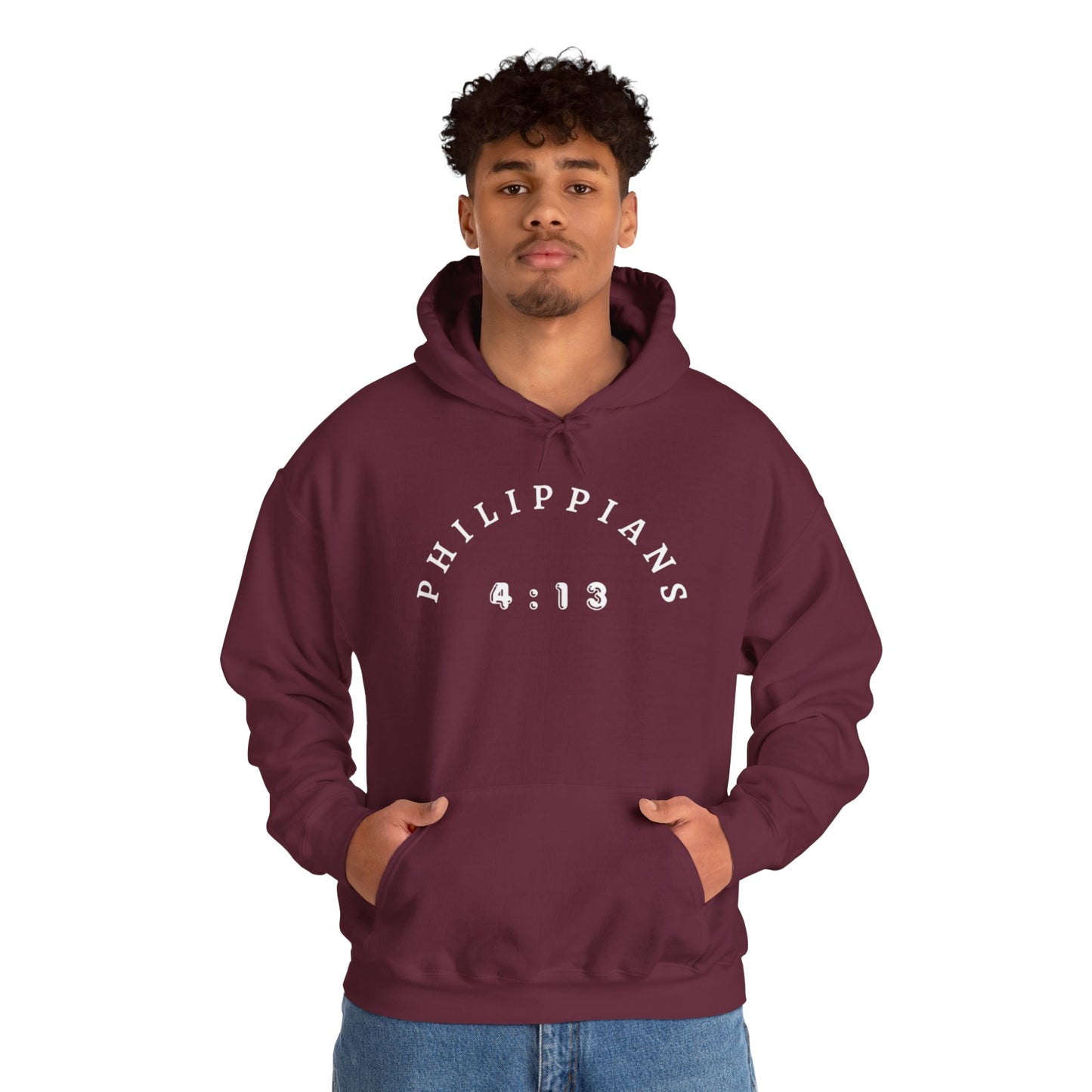Philippians 4:13 Heavy Blend Hoodie