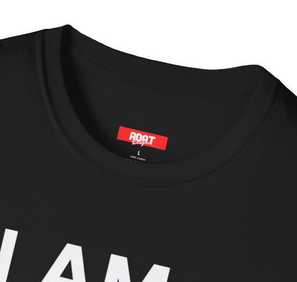 Than A Conqueror Vintage Script Cotton T-Shirt