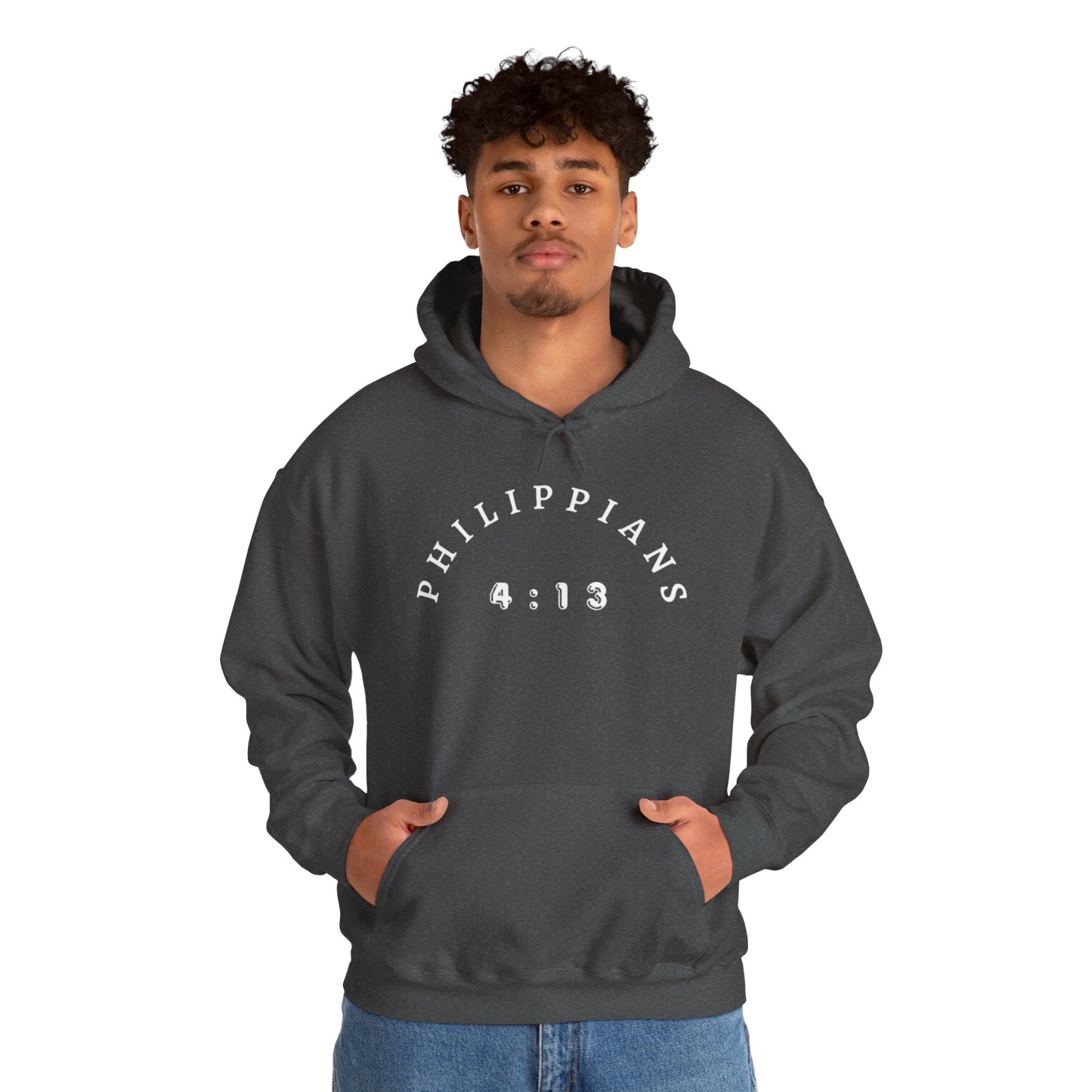 Philippians 4:13 Heavy Blend Hoodie