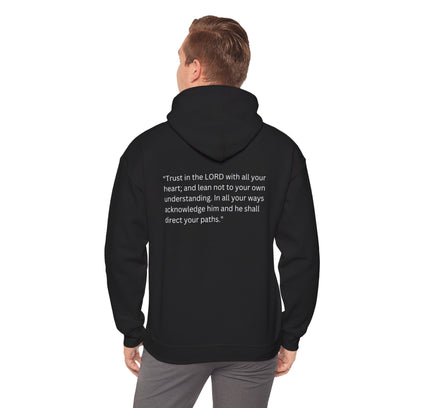 Proverbs 3:5-6 Heavy Blend Hooded Sweatshirt