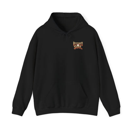 Restored Soul Hoodie — Inspirational Graphic Hooded Sweatshirt