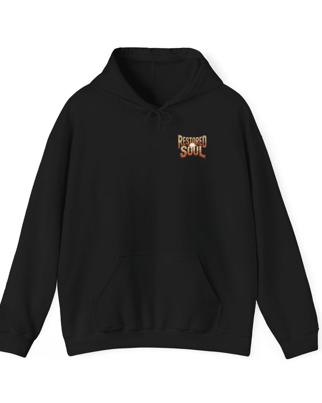 Restored Soul Hoodie — Inspirational Graphic Hooded Sweatshirt