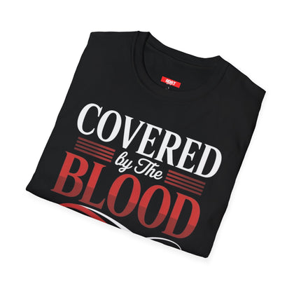 Covered by the Blood T-Shirt — Christian Faith Graphic Tee