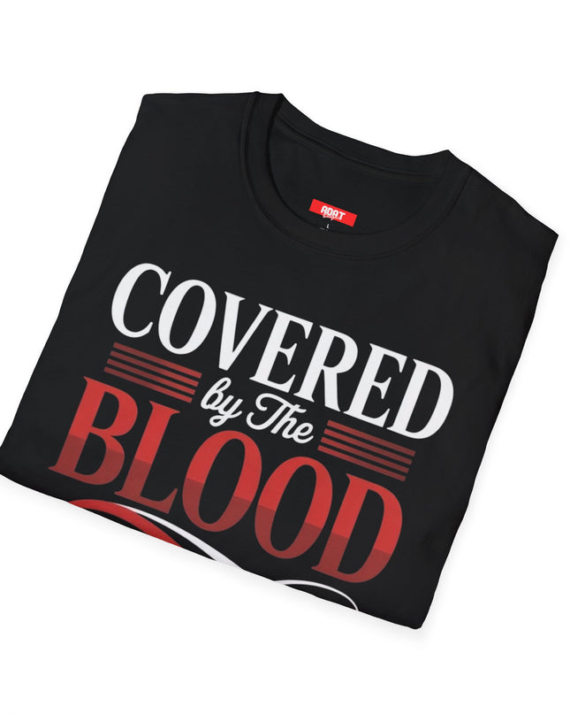Covered by the Blood T-Shirt — Christian Faith Graphic Tee