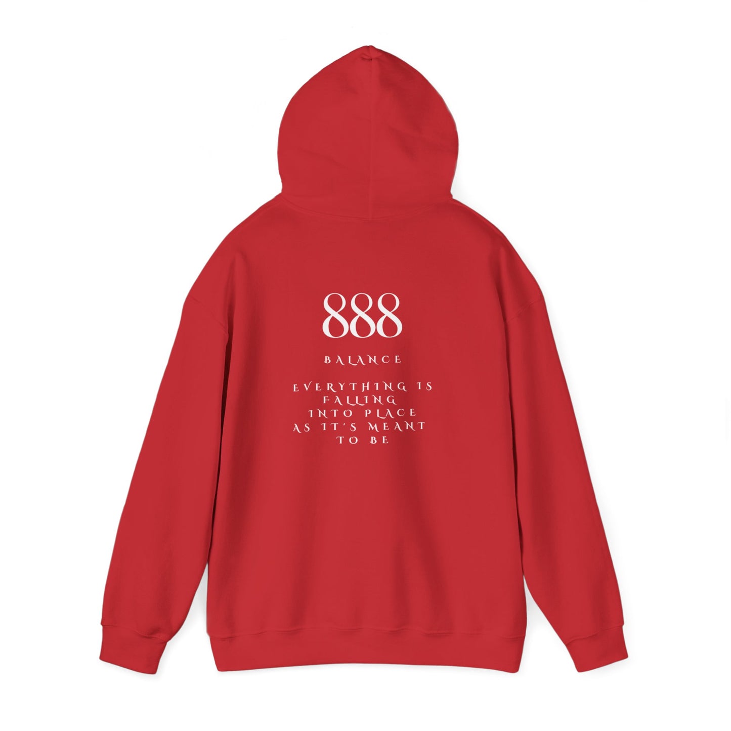 888 Angel Number Unisex Heavy Blend™ Hoodie Sweatshirt