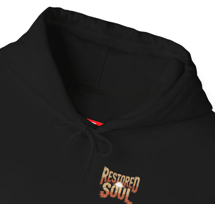 Restored Soul Hoodie — Inspirational Graphic Hooded Sweatshirt