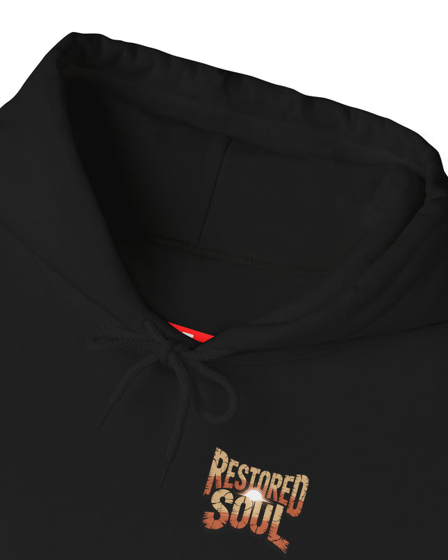Restored Soul Hoodie — Inspirational Graphic Hooded Sweatshirt
