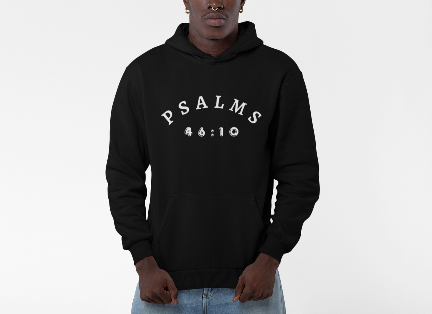 Psalm 46:10 Hooded Sweatshirt
