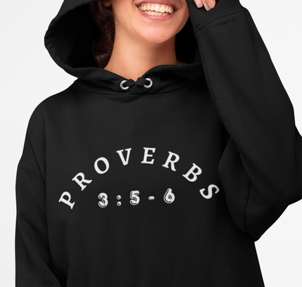 Proverbs 3:5-6 Heavy Blend Hooded Sweatshirt