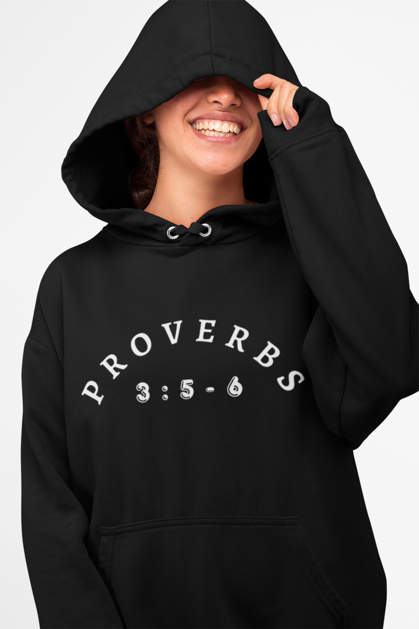 Proverbs 3:5-6 Heavy Blend Hooded Sweatshirt