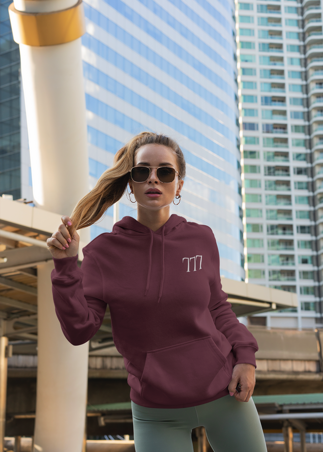 777 Angel Number Hoodie Sweatshirt – Unisex