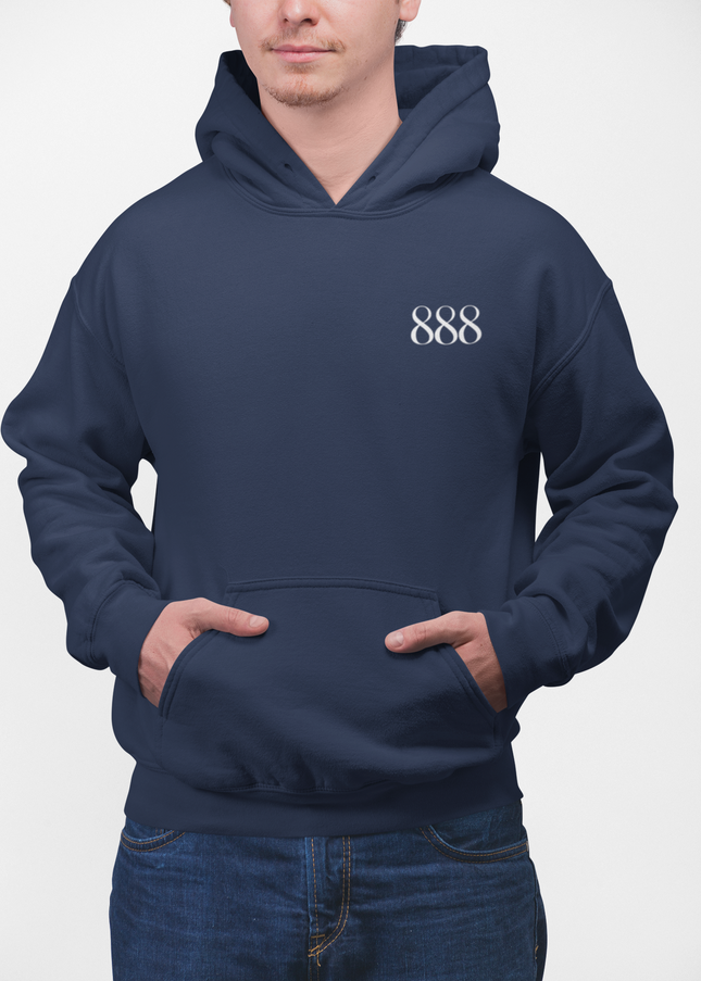888 Angel Number Unisex Heavy Blend™ Hoodie Sweatshirt