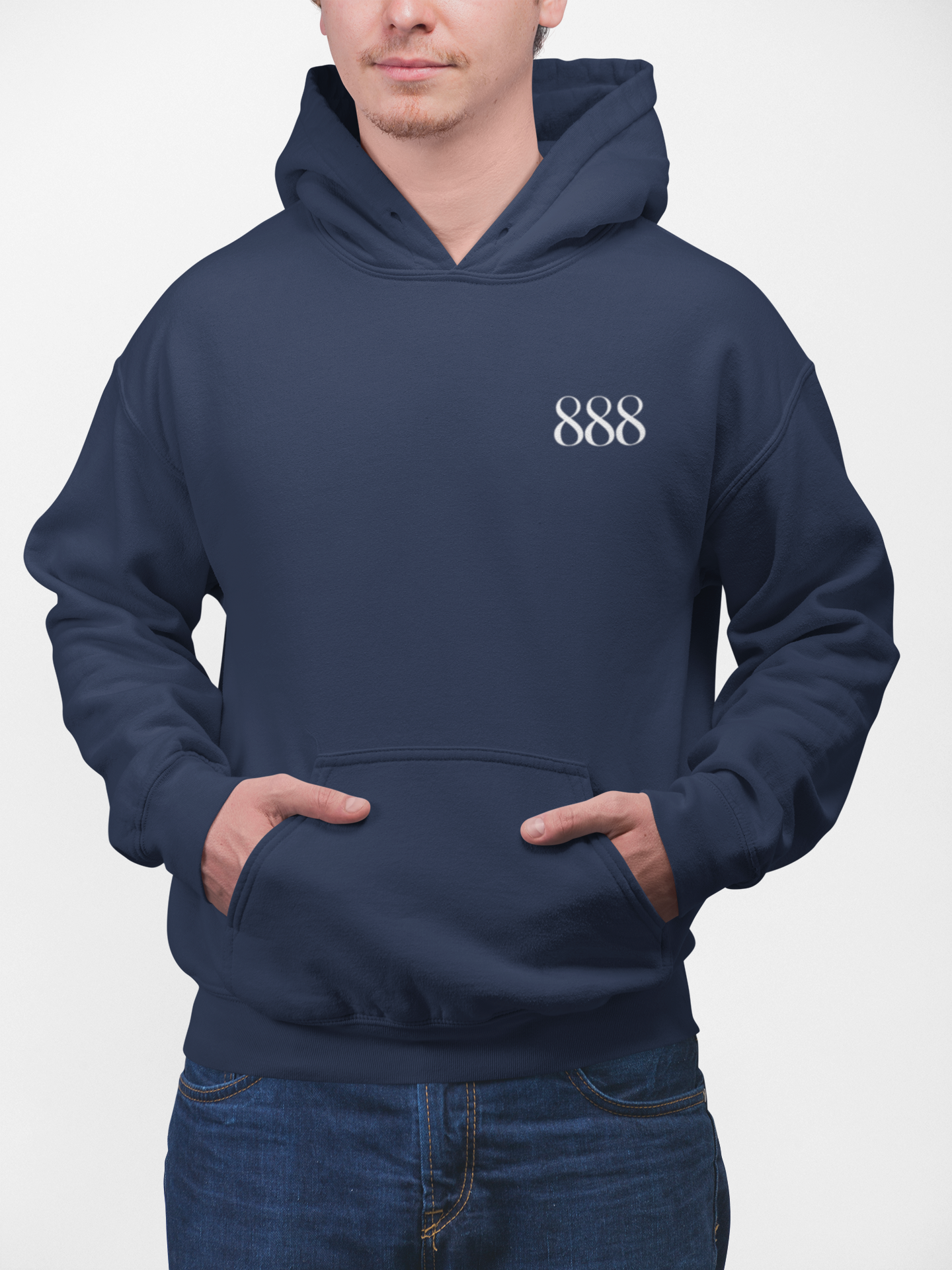 888 Angel Number Unisex Heavy Blend™ Hoodie Sweatshirt