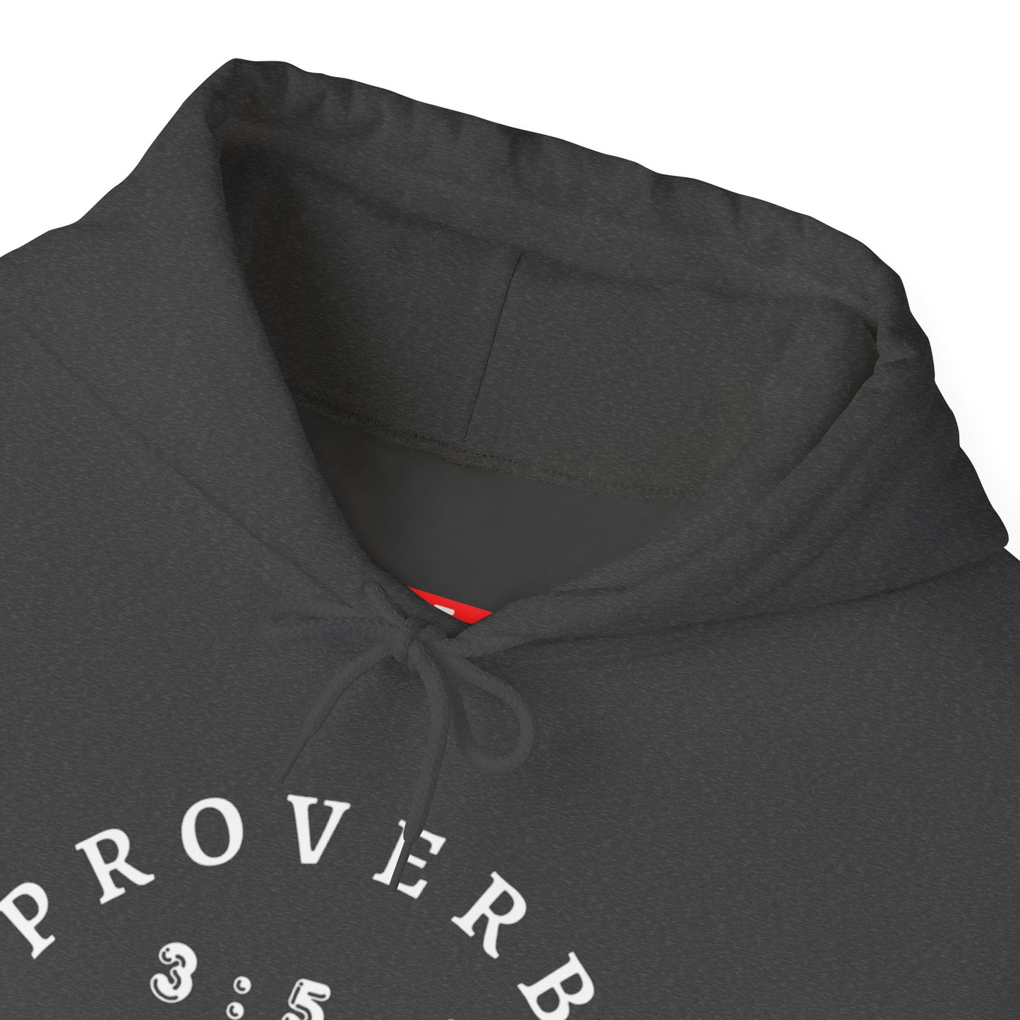 Proverbs 3:5-6 Heavy Blend Hooded Sweatshirt