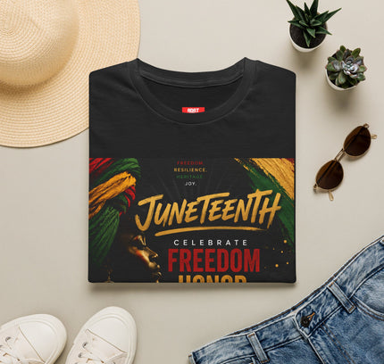 Juneteenth Celebrate Freedom Honor T-Shirt — JUNETEENTH Graphic Tee