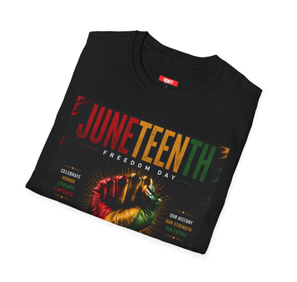 Juneteenth Celebration T-Shirt — JUNETEENTH Graphic Tee