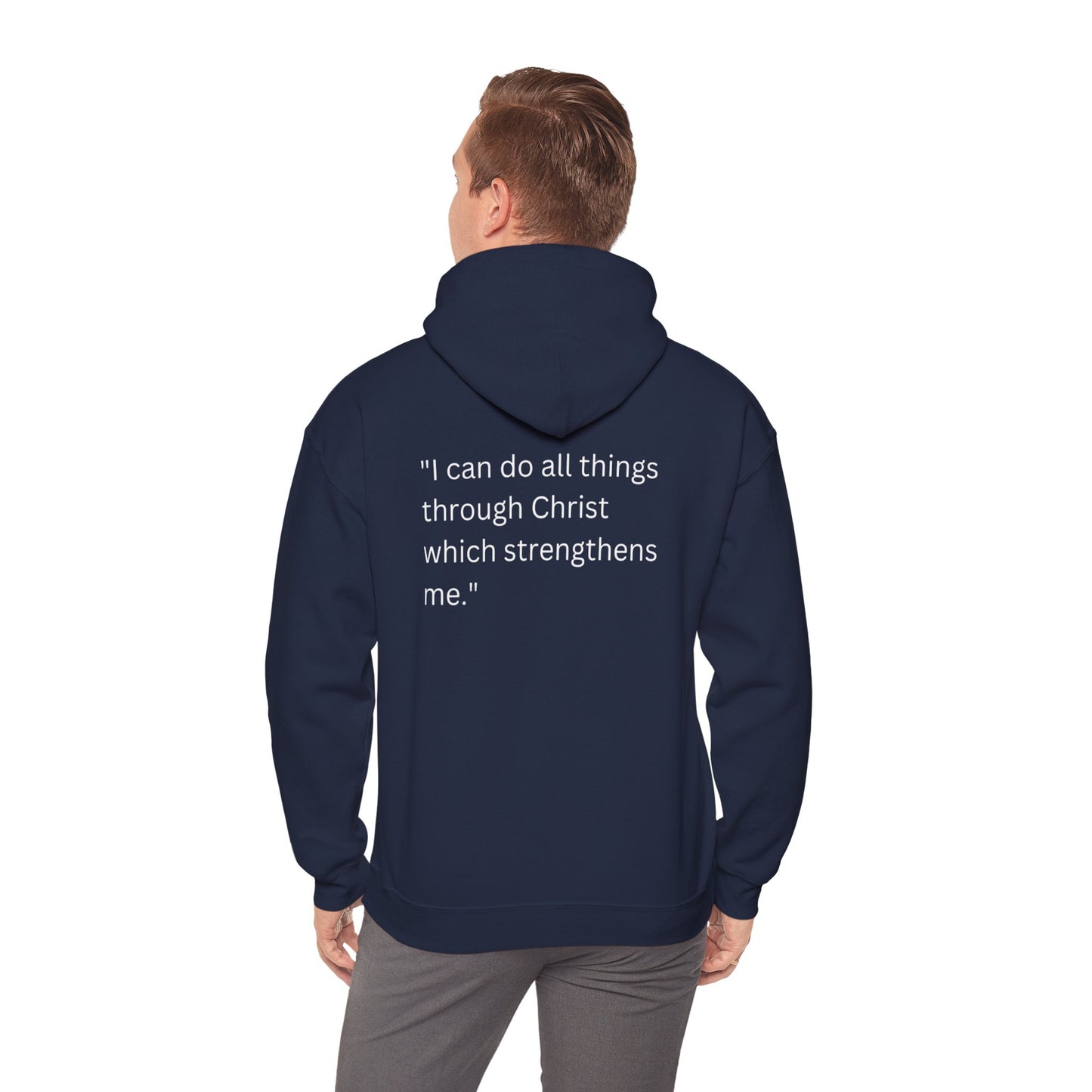 Philippians 4:13 Heavy Blend Hoodie