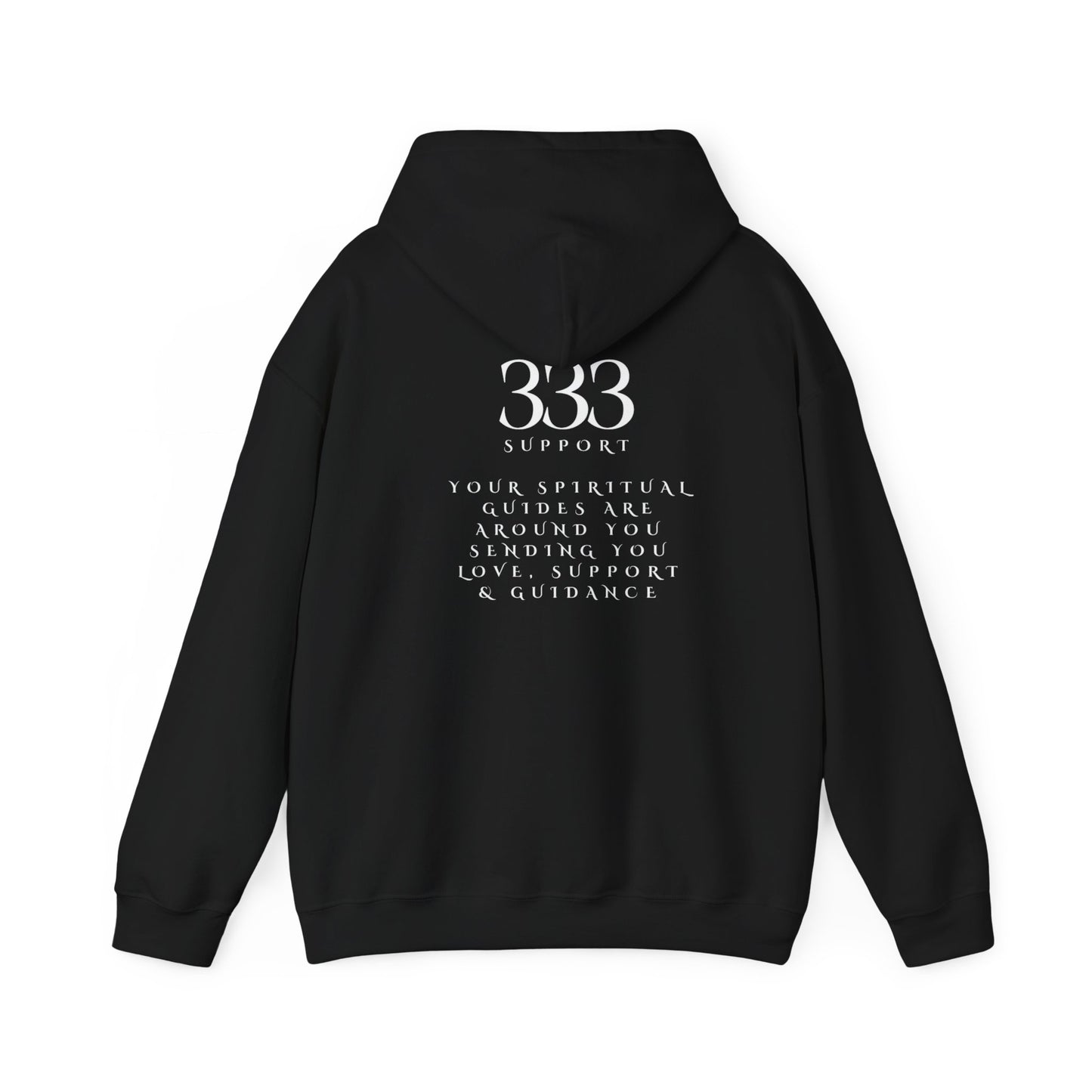 333 Angel Number  Hooded Sweatshirt