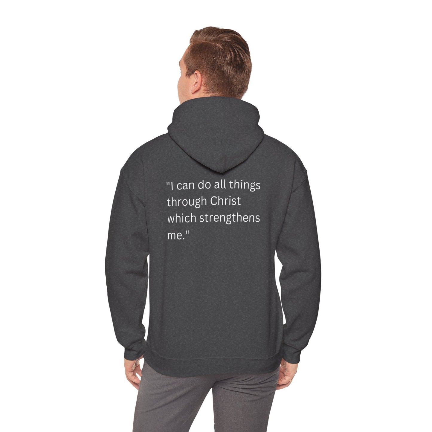 Philippians 4:13 Heavy Blend Hoodie