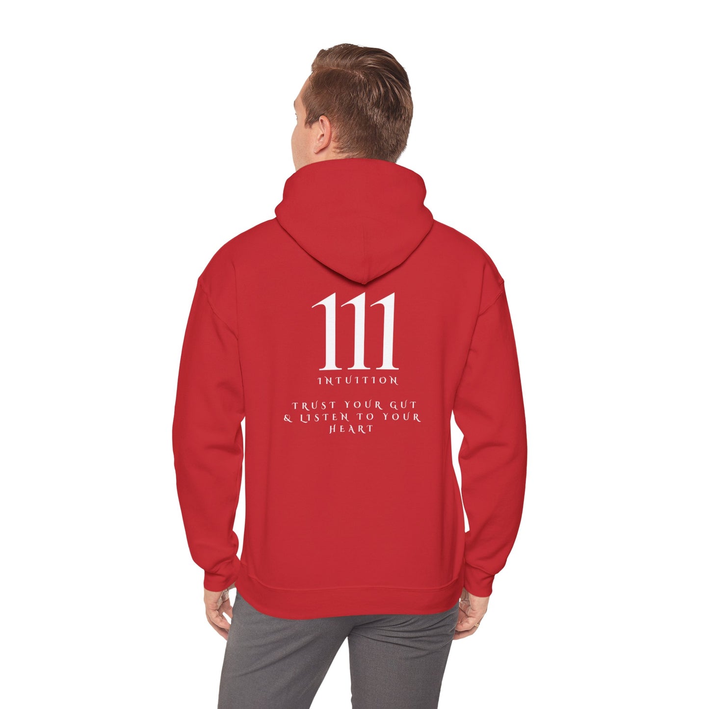 111 Angel Number Unisex Heavy Blend Hooded Sweatshirt