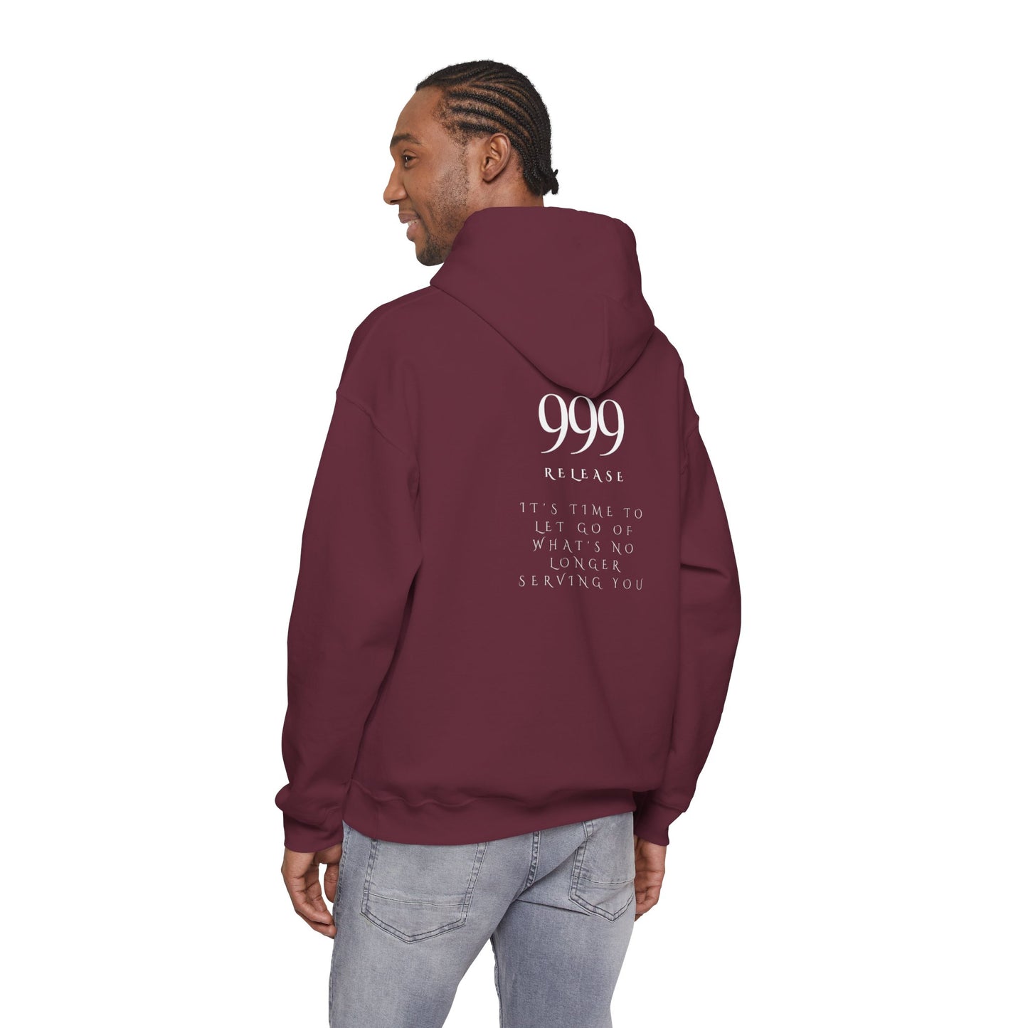 999 Angel Number Unisex Heavy Blend Hooded Sweatshirt