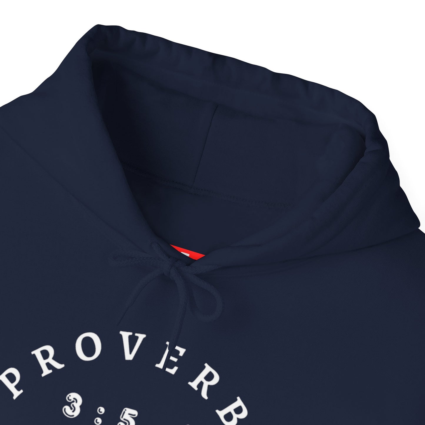 Proverbs 3:5-6 Heavy Blend Hooded Sweatshirt