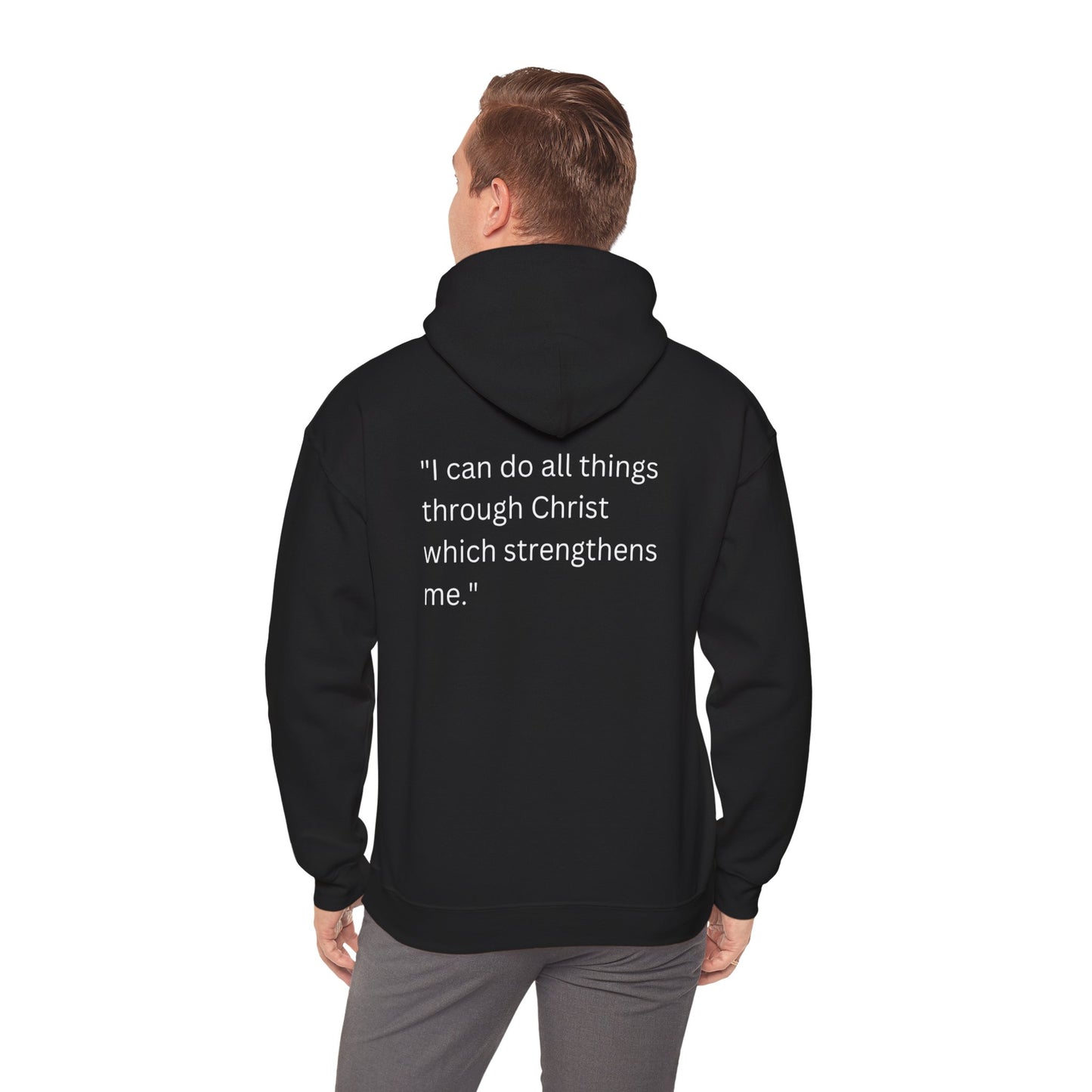 Philippians 4:13 Heavy Blend Hoodie