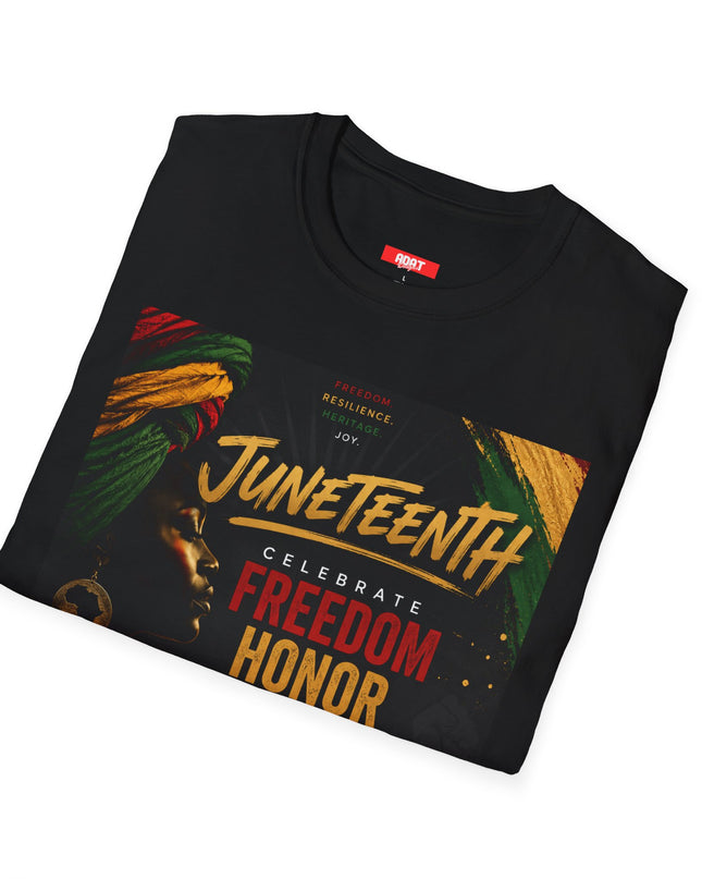 Juneteenth Celebrate Freedom Honor T-Shirt — JUNETEENTH Graphic Tee