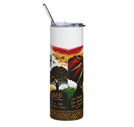 Juneteenth 20oz Stainless Steel Tumbler - Celebration Drinkware